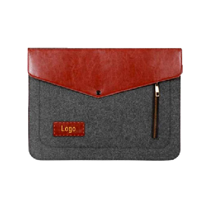Laptop Sleeve with Zipper Pocket